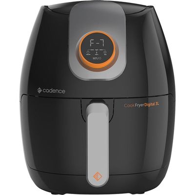 Kit Cadence Contrast Fritadeira 3l Digital e Blender 127V 110V