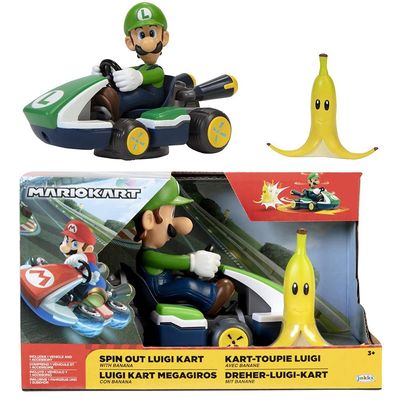 Veículo Mario Kart  Spin Out - Luidi