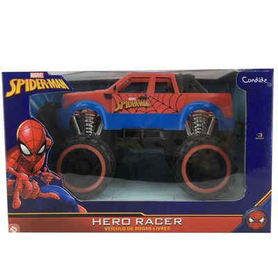 Veiculo Roda Livre - Spiderman Hero Racer