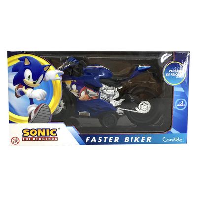 Veiculo Moto Friccao Faster Biker Sonic