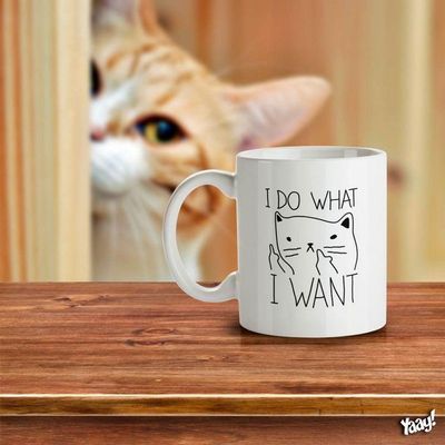 Caneca Gatinho Ranzinza I Do What I Want