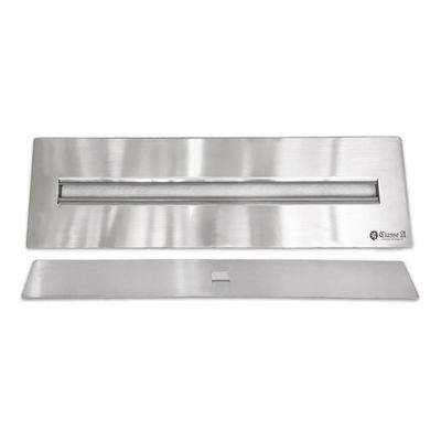 Lareira Ecológica a Álcool Classe A Aço Inox Queimador 60cm