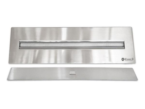 Lareira Ecológica a Álcool Classe A Aço Inox Queimador 60cm
