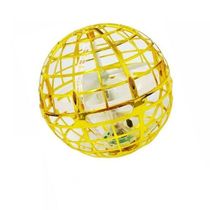Bola Spinner Voadora Led Divertido Colorido - Amarelo