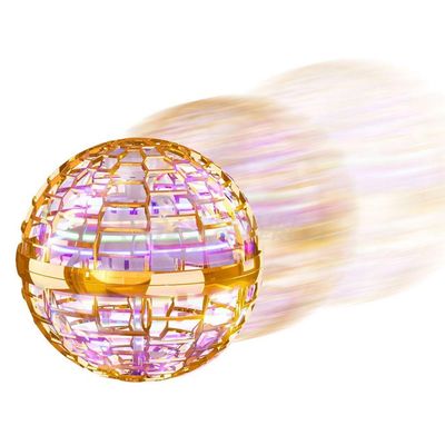 Bola Spinner Voadora Led Divertido Colorido Amarelo