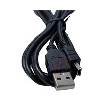 Cabo Usb A 2.0 Macho + Mini Usb (v3) 2.0 Preto 1.80m