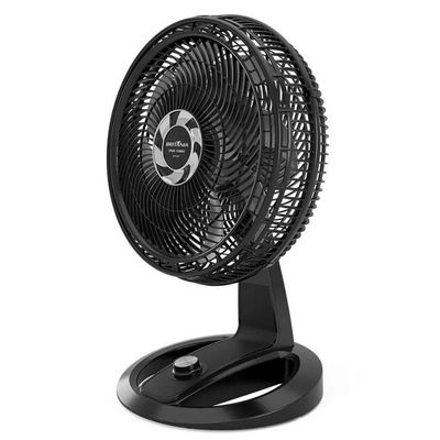 Ventilador De Mesa/parede 8 Pás 40cm Tecnologia Maxx Force Preto 220 V