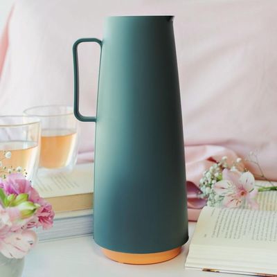 Bule Garrafa Térmica Exata Em Plástico Com Ampola De Vidro 1 L Verde - Tramontina 61636107