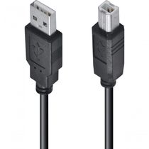 Cabo Usb Para Impressora A Macho X B Macho 2.0 3m Uambm 3