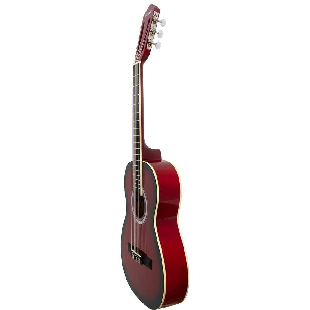 Violão Acústico Infantil De Nylon Para Destros Com Tensor Tcg 360 Vermelho Thomaz [f097]