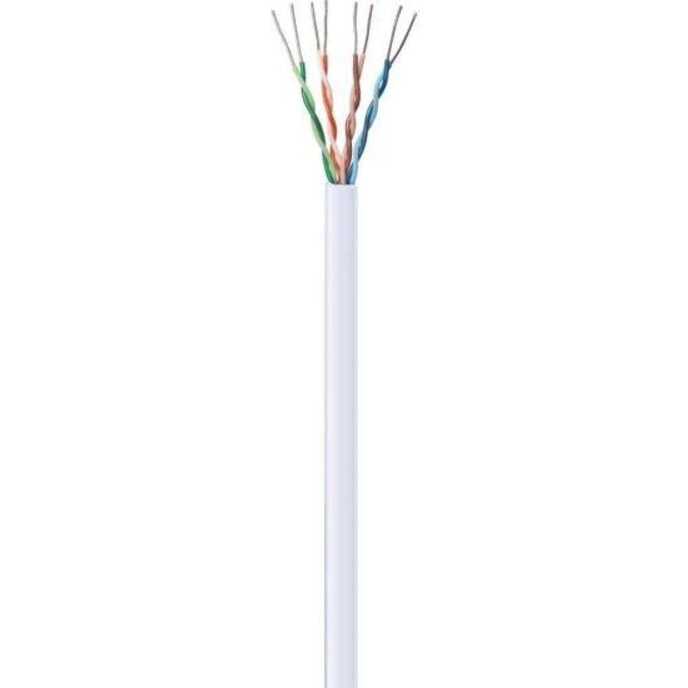 Cabo De Rede Cat5e 305m Fortrek Fk500c Cmx Branco - Cx - 305 [f002]