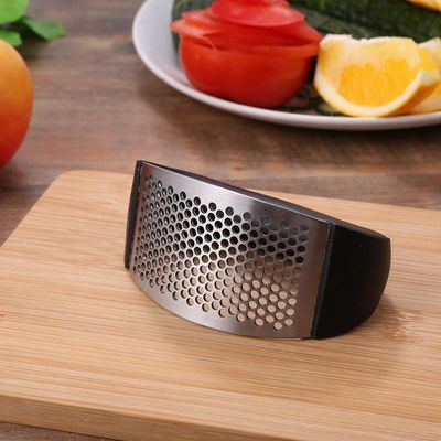 Espremedor Triturador De Alho Fácil Amassador Em Aço Inox