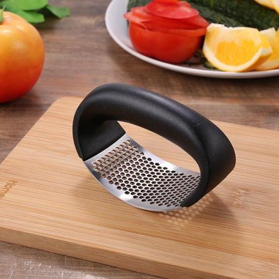 Espremedor Triturador De Alho Fácil Amassador Em Aço Inox