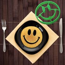 Forma Para Ovos E Panquecas Em Silicone Smile