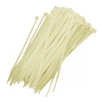Abraçadeira De Nylon Branco 50 Uni 370Mm X 7Mm