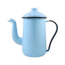 Bule Para Café Tradicional Esmaltado Azul Claro 1,5 L Ewel