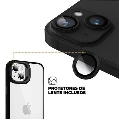 Capa Para Iphone 14 - Gravity Preta - Gshield