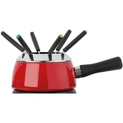 Aparelho De Fondue Base Giratória Cervinia Carroussel 18 Pçs
