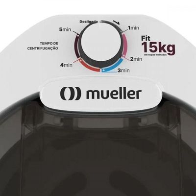 Centrífuga De Roupas Mueller Fit 15kg Branco 127 V