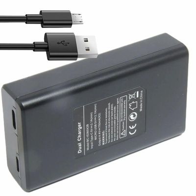 Carregador Duplo De Baterias Para Câmera De Ação Insta360 One X2