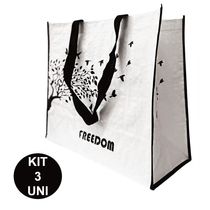 Bolsa Ecobag Ecológica Reutilizável Sacola de Ombro Dobrável