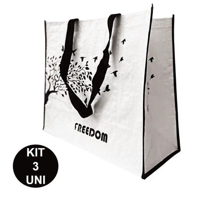 Bolsa Ecobag Ecológica Reutilizável Sacola de Ombro Dobrável