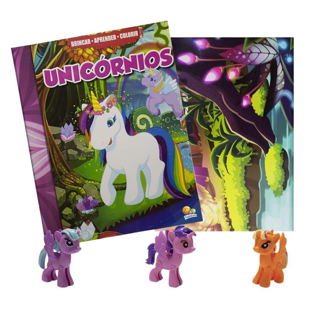 Brincar Aprender Colorir Ii Unicornios - Todolivro