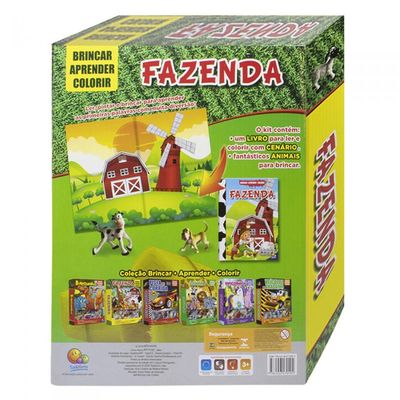 Brincar Aprender Colorir Ii Fazenda - Todolivro