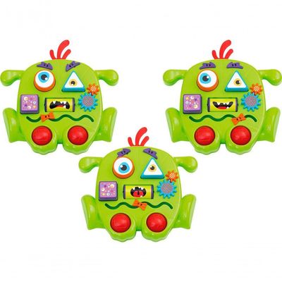 Brinquedo Educativo Interativo Para Bebês Baby Monster Humor