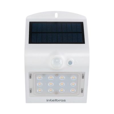 Arandela Solar Integrada Asi 220 Br Luz Amarela 4842810