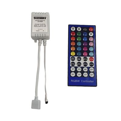 Controle Remoto Taschibra Receptor Rgbw P/ Fita De Led 12v 72w Infravermelho