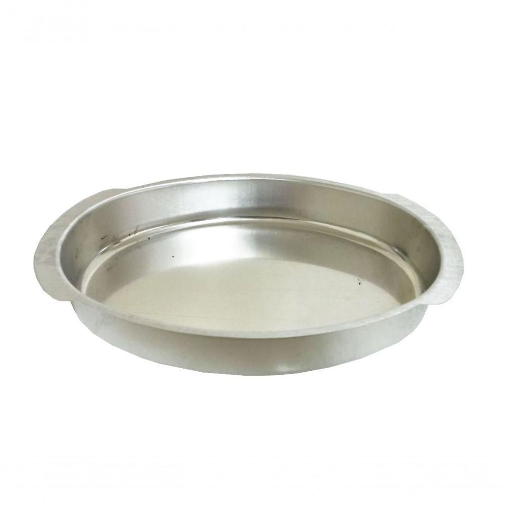Forma Assadeira Oval De Aluminio Grande 3,5 Litros Com Alças