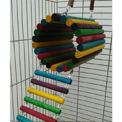 Brinquedo Aves Roedores Playground Toca Casinha Ponte Escada