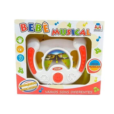 Brinquedo Bebê Musical Comando Braskit