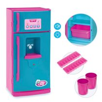 Brinquedo Mini Geladeira Le Chef Som E Luz