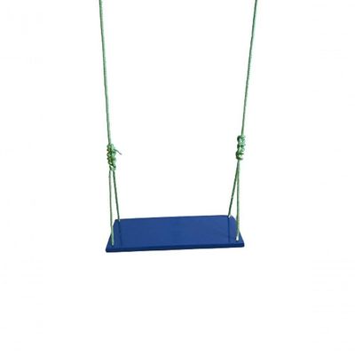 Balanço Gangorra Infantil Madeira 50x20 Azul Até 100kg
