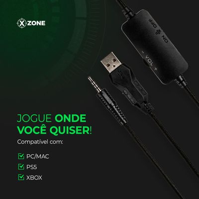 Headset Gamer Xzone GHS-03 HEADSET GHS-03 NA P3