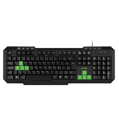 Teclado Gamer Standard Xzone GTB-01 TECLADO GTB-01 NA TECLADO GAMER BASICO