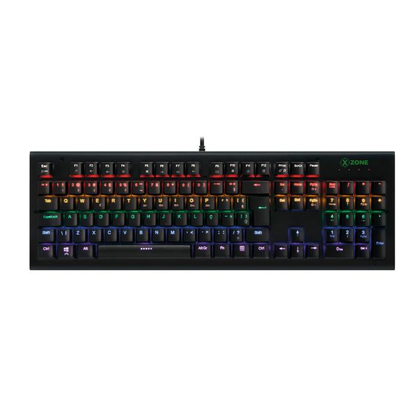 Teclado Gamer Mecânico Xzone GTM-01 TECLADO MECANICO GTM-01 NA .