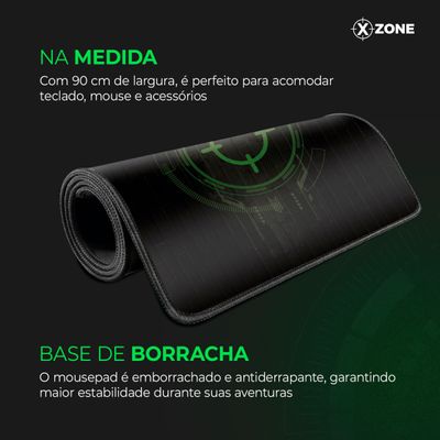 Mousepad Gamer 1M Xzone GMP-02 MOUSEPAD GMP-02 NA 1 METRO