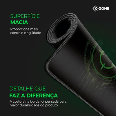 Mousepad Gamer 1M Xzone GMP-02 MOUSEPAD GMP-02 NA 1 METRO