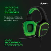 Headset Led Gamer Xzone GHS-02 HEADSET GHS-02 NA HEADSET P3