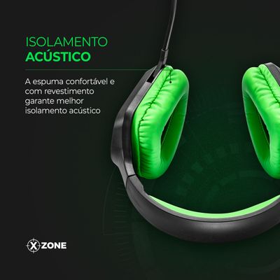 Headset Led Gamer Xzone GHS-02 HEADSET GHS-02 NA HEADSET P3