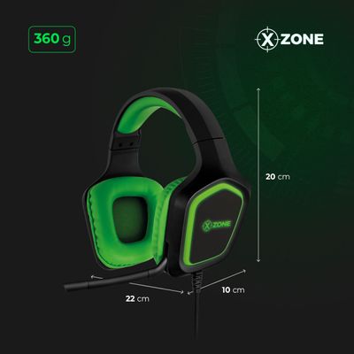 Headset Led Gamer Xzone GHS-02 HEADSET GHS-02 NA HEADSET P3