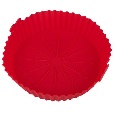 Forma para AirFryer Redonda Silicone 23cm 1200ml CookPop Cazza Sortida