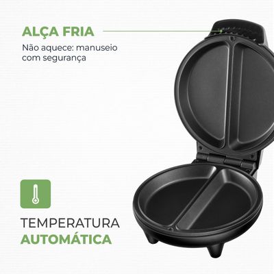 Omeleteira Elétrica Mondial Pratic Omelet II - OM-04-BI 127V