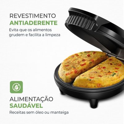 Omeleteira Elétrica Mondial Pratic Omelet II - OM-04-BI 220V