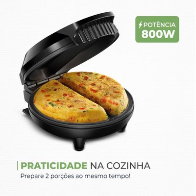 Omeleteira Elétrica Mondial Pratic Omelet II - OM-04-BI 220V