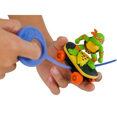 Tartarugas Ninja - Personagem Switch Kick Skaters - Leonardo