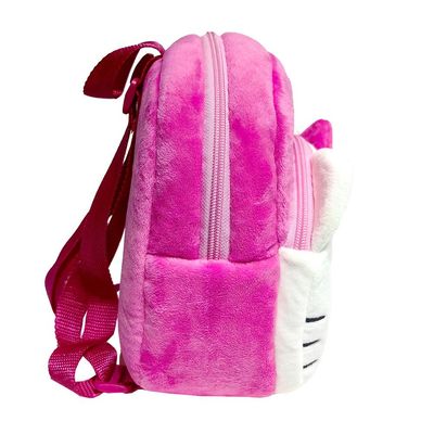 Mochila Infantil de Pelúcia Hello Kitty